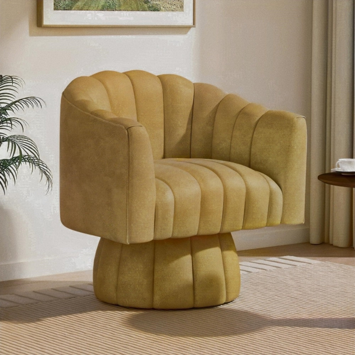 Mira Retro Swivel Accent Chair