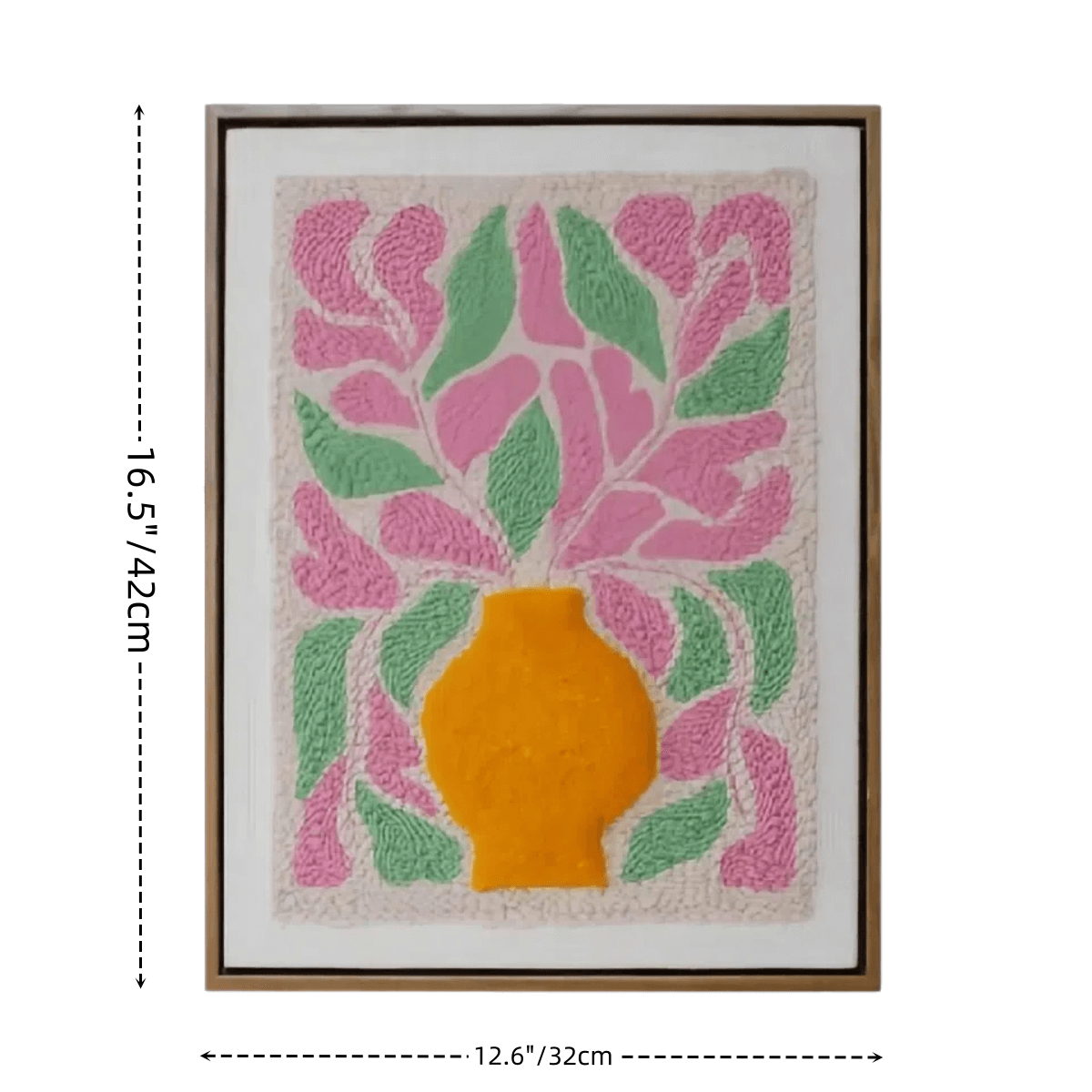 Sunset Bloom – Handmade Floral Embroidery Kit