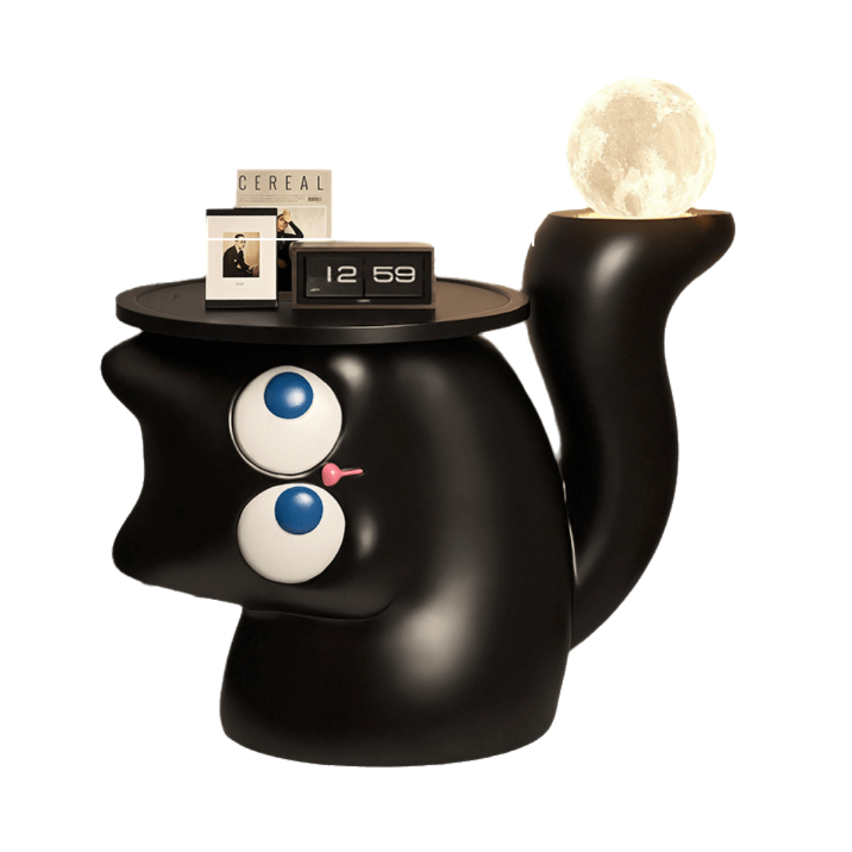 Playful Cat Eyes Side Table