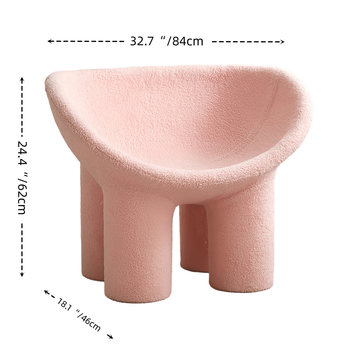 Tubby Lounge Chair (fleece)