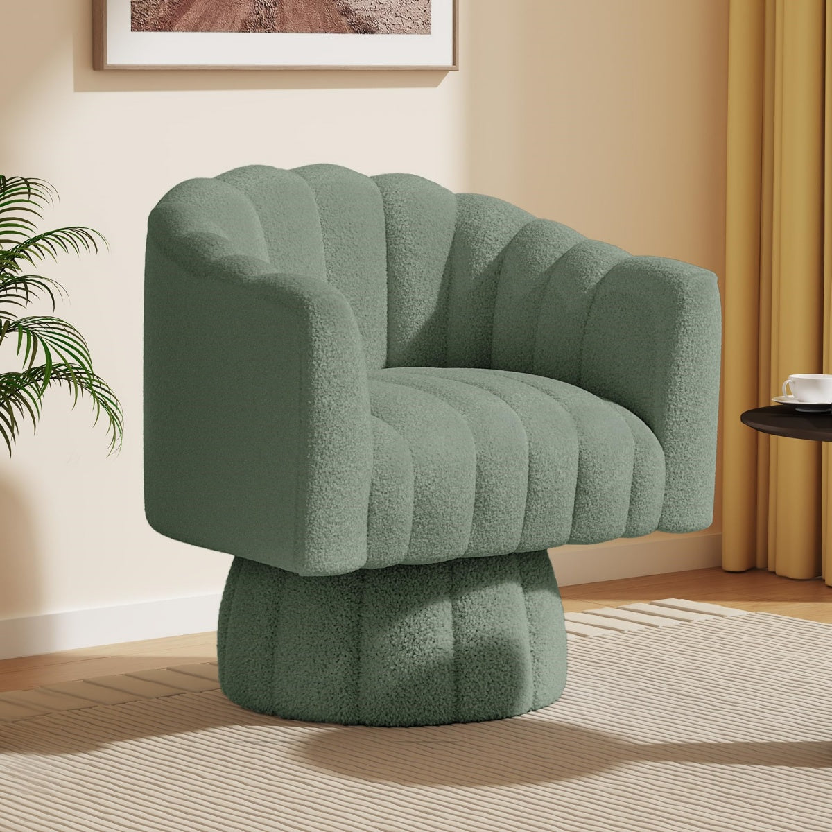 Mira Retro Swivel Accent Chair