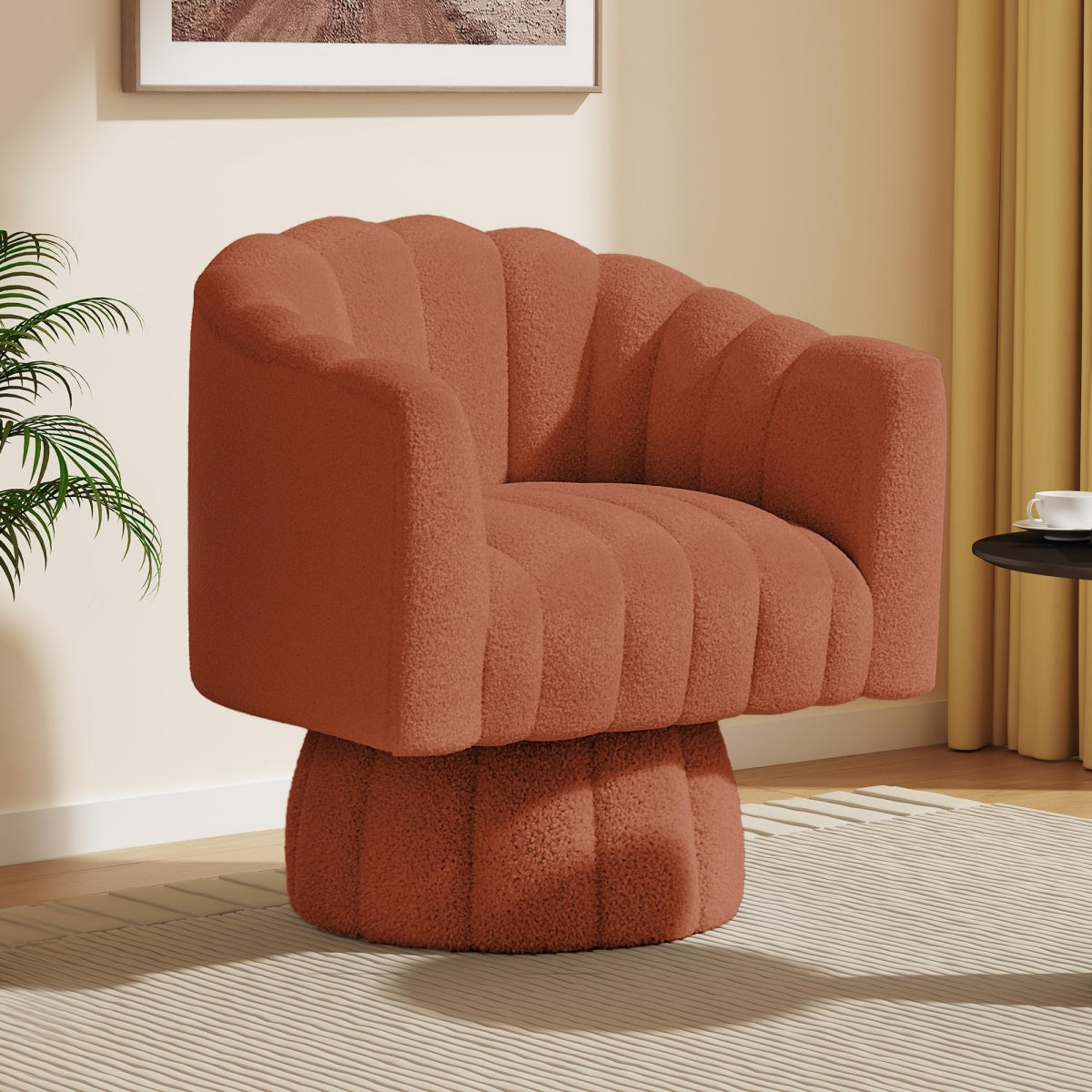 Mira Retro Swivel Accent Chair