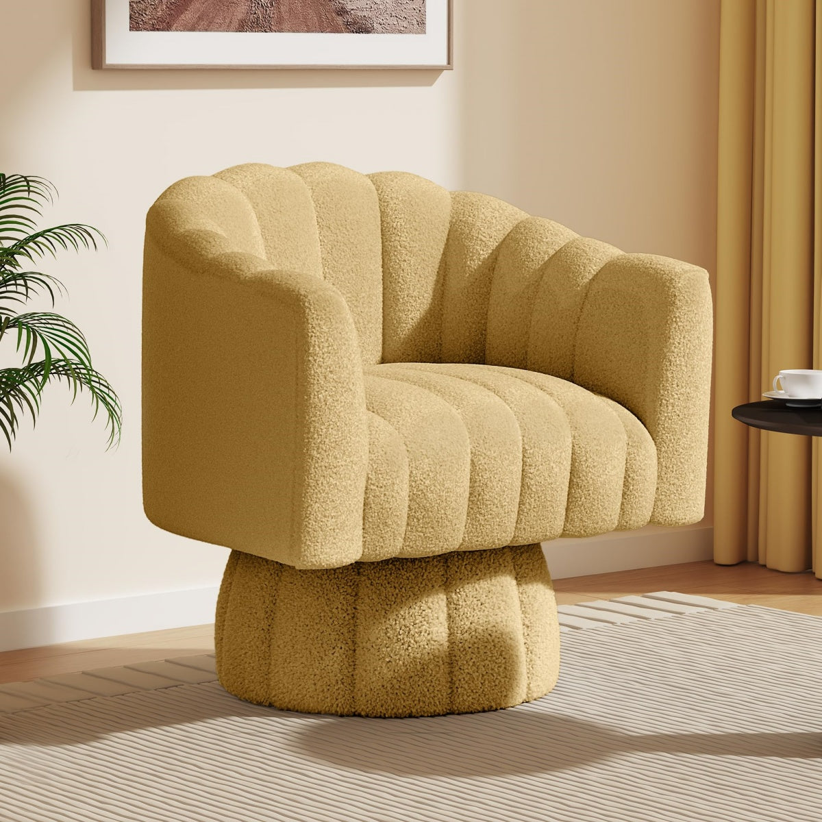 Mira Retro Swivel Accent Chair