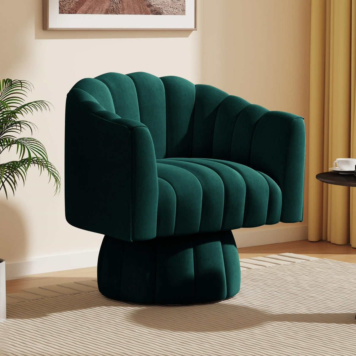 Mira Retro Swivel Accent Chair