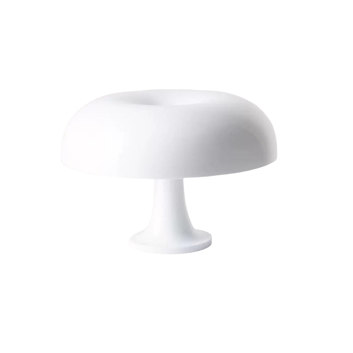 White Mushroom Table Lamp|Durable and lightweight construction