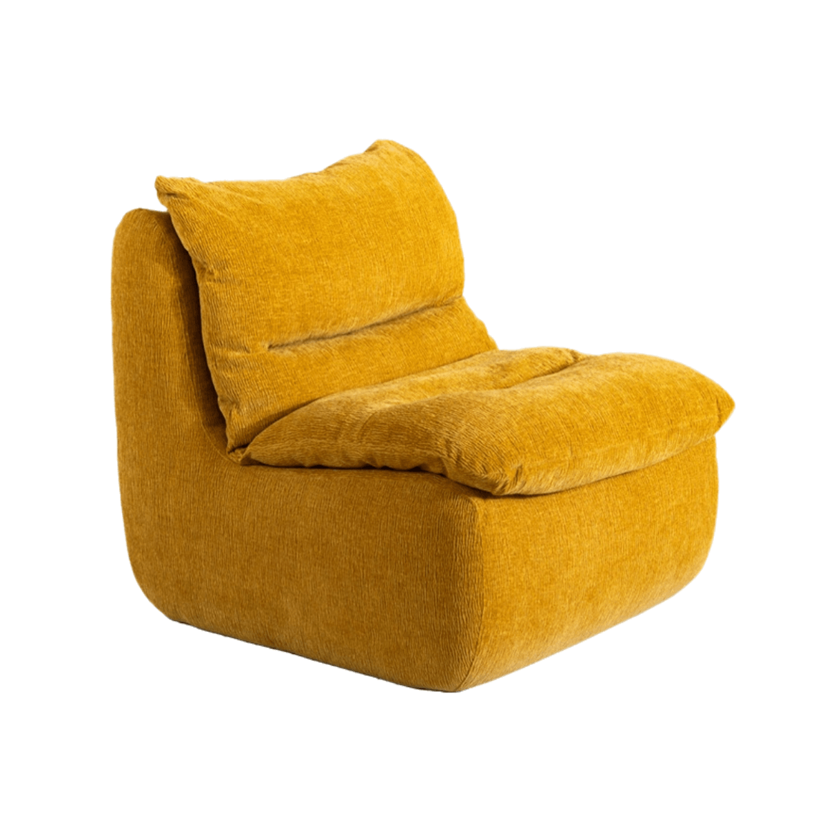 Mid-Century Chenille Mochi Sofa™ Lounge Chair|Soft Velvet Fabric