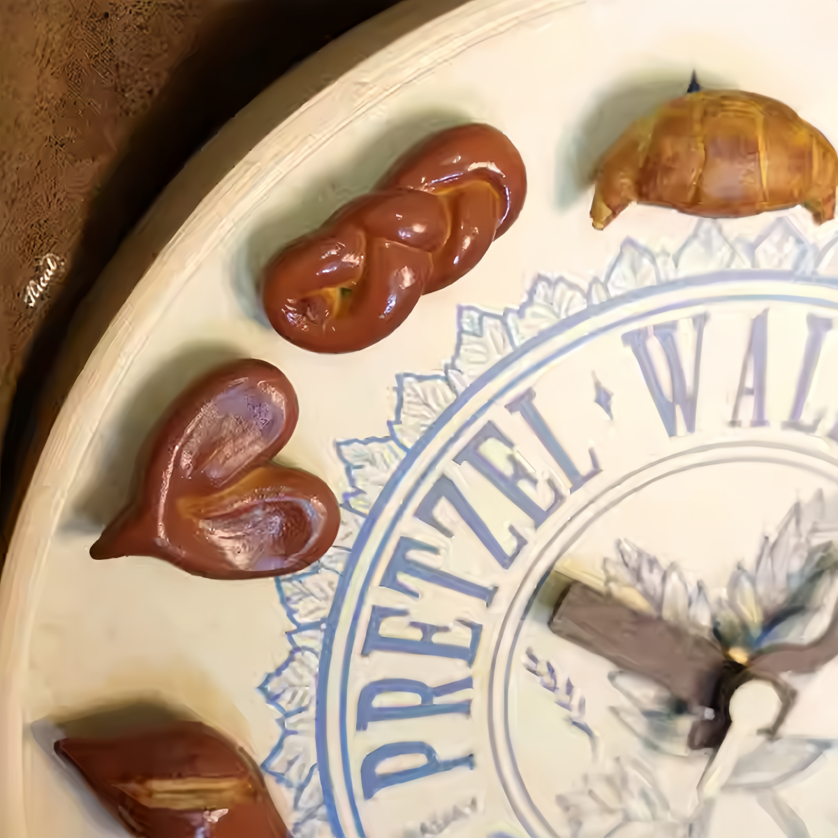 Vintage Wooden Magnetic Silent Wall Clock