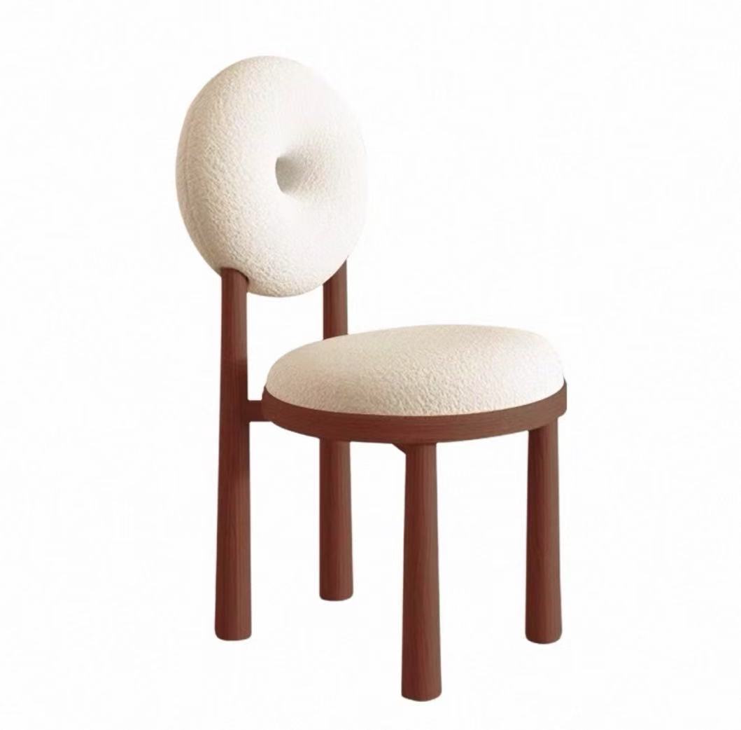 Nora Lux Lambswool Dining Chair