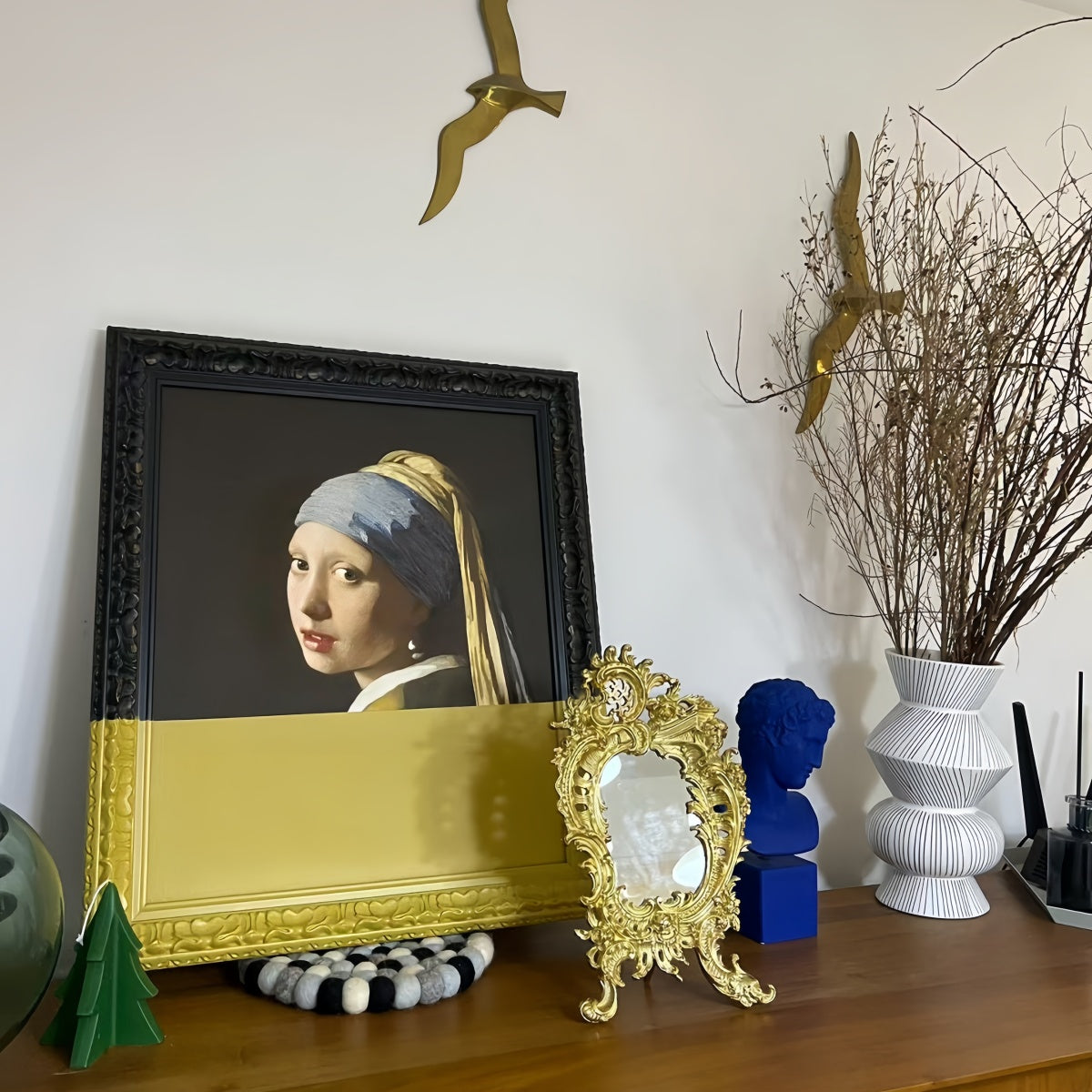 Clémence Brass Vanity Mirror