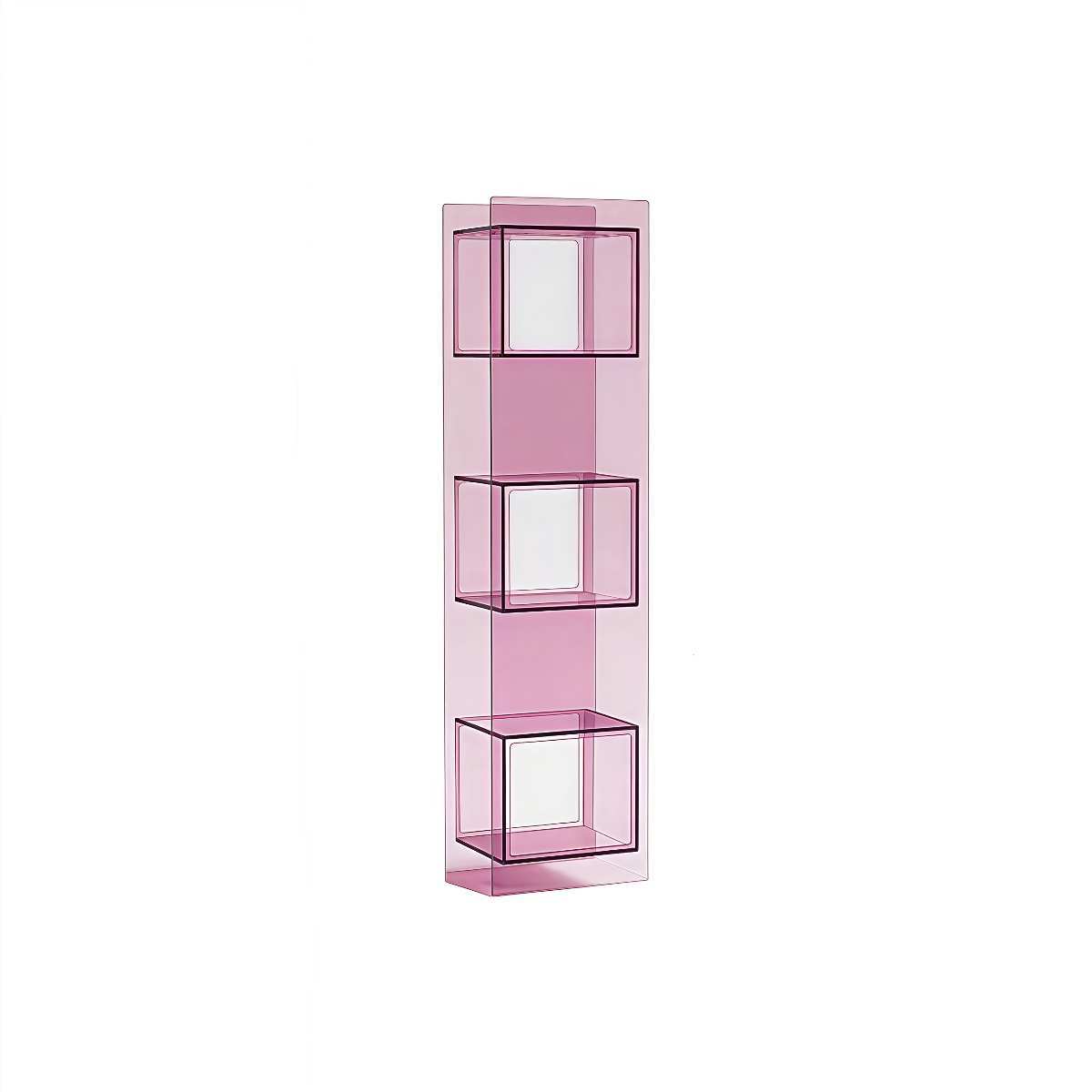 Stylish Acrylic Bookshelf & Display Rack