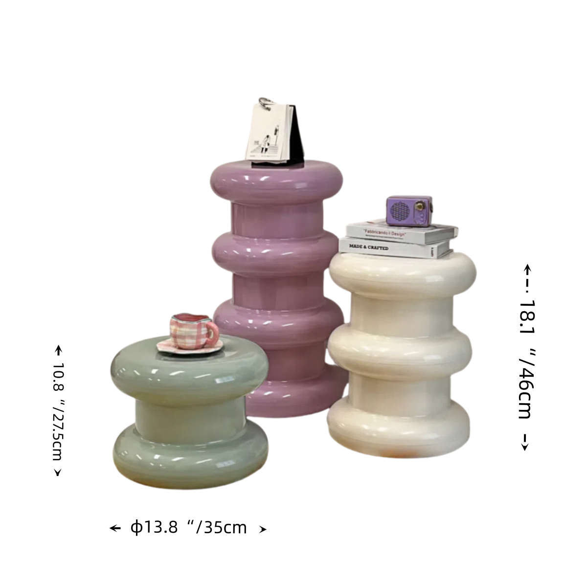 Sugar Gourd Coffee Stand and Stool