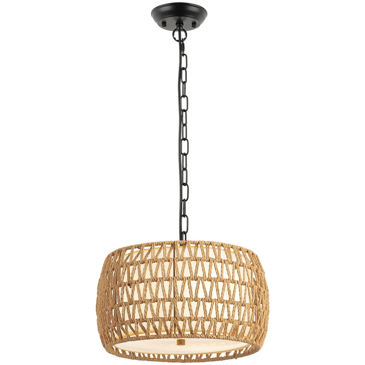 Boho Drum Pendant Light