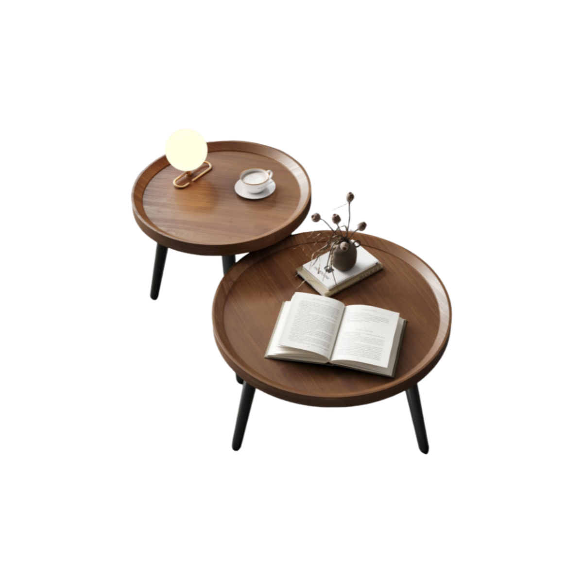 Modern Nesting Coffee Table Set