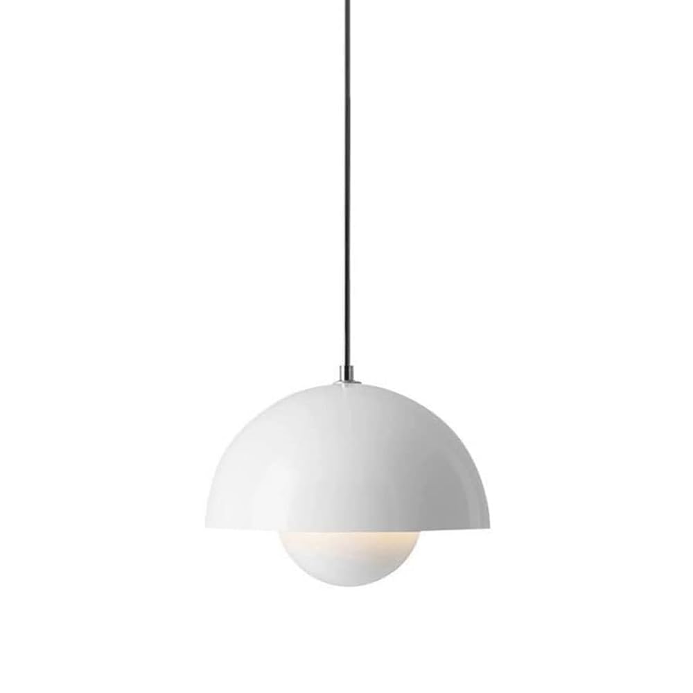 Minimalist Bud-Shaped Orb Pendant Light