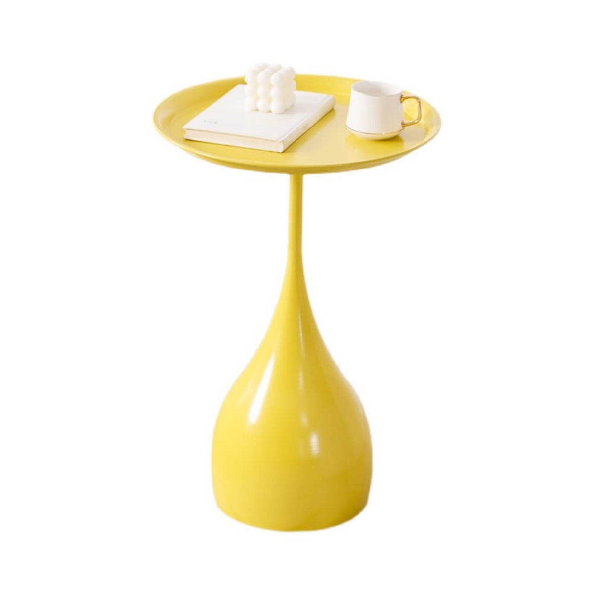 Modern Metal Round Side Table