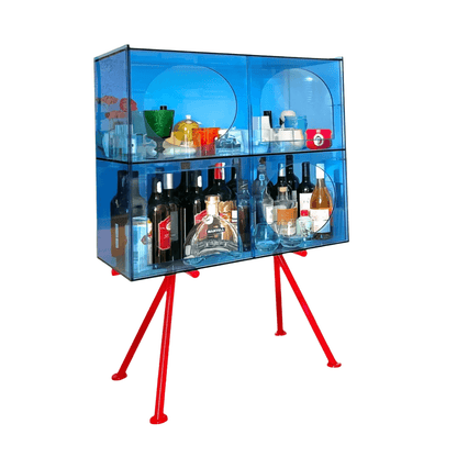 Modern Acrylic Storage Cabinet