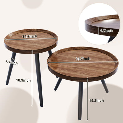 Modern Nesting Coffee Table Set