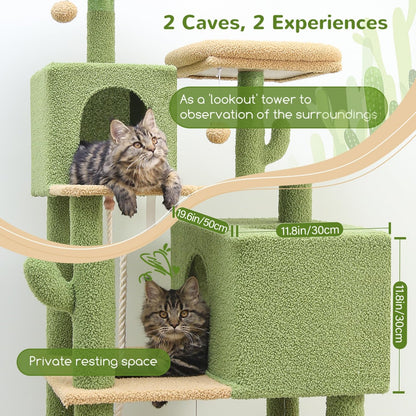 Cactus Cat Tree Tower