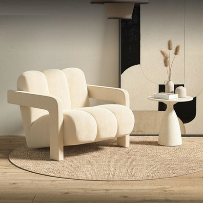 Modern Flannel Lazy Chair