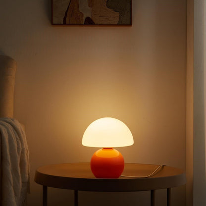 Opal Glow Mushroom Lamp