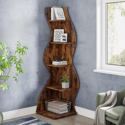 The Winding Grove Corner Shelf