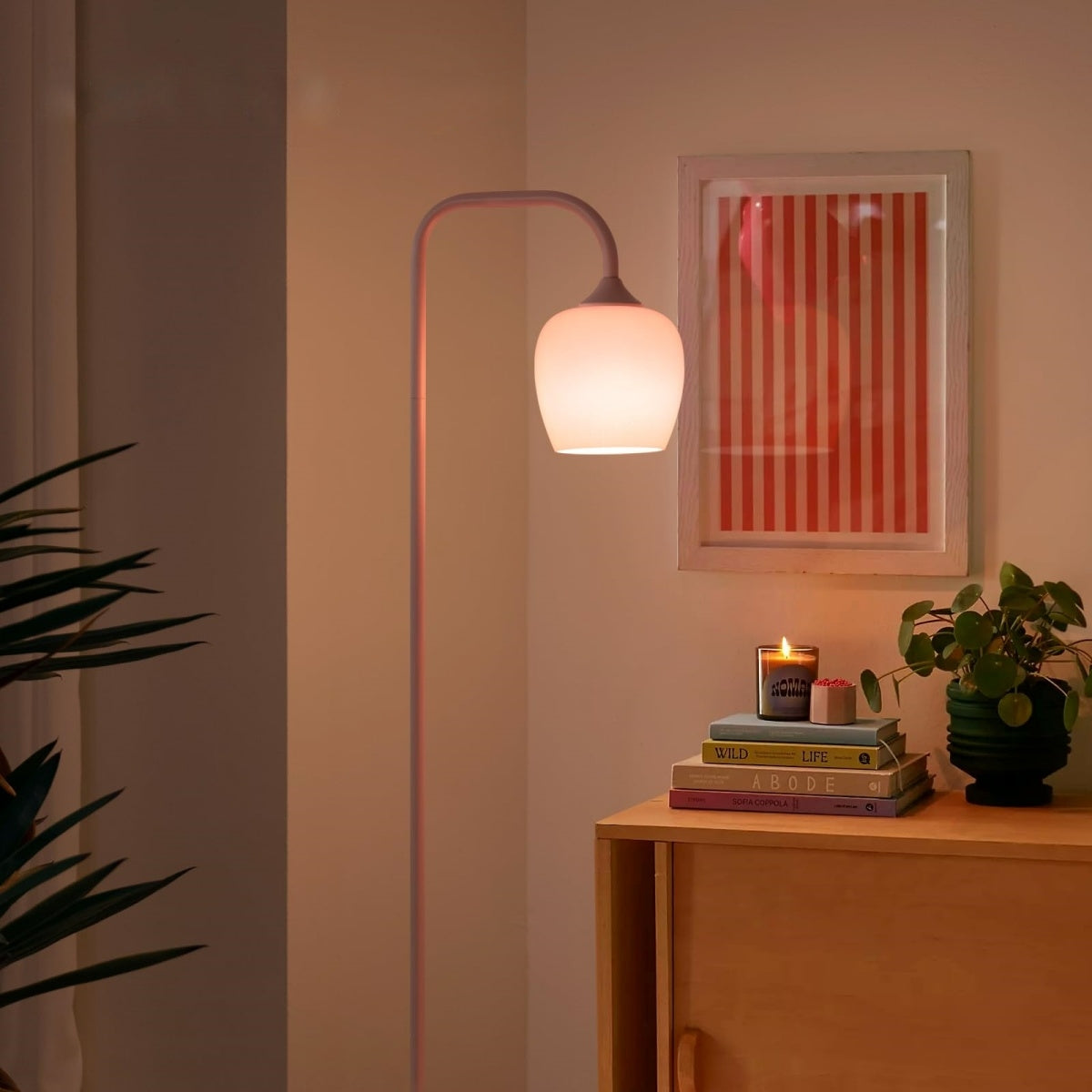 Modern Pink Floor Lamp