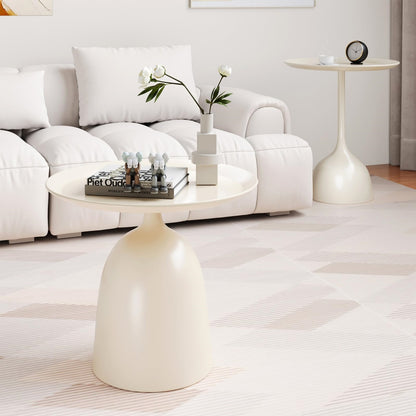 Modern Fluted Nesting Coffee Tables