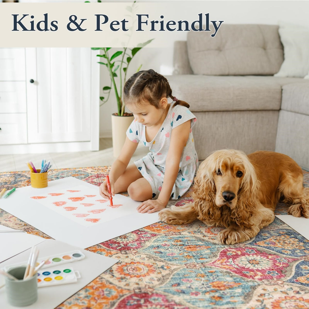 Vintage Style Rug