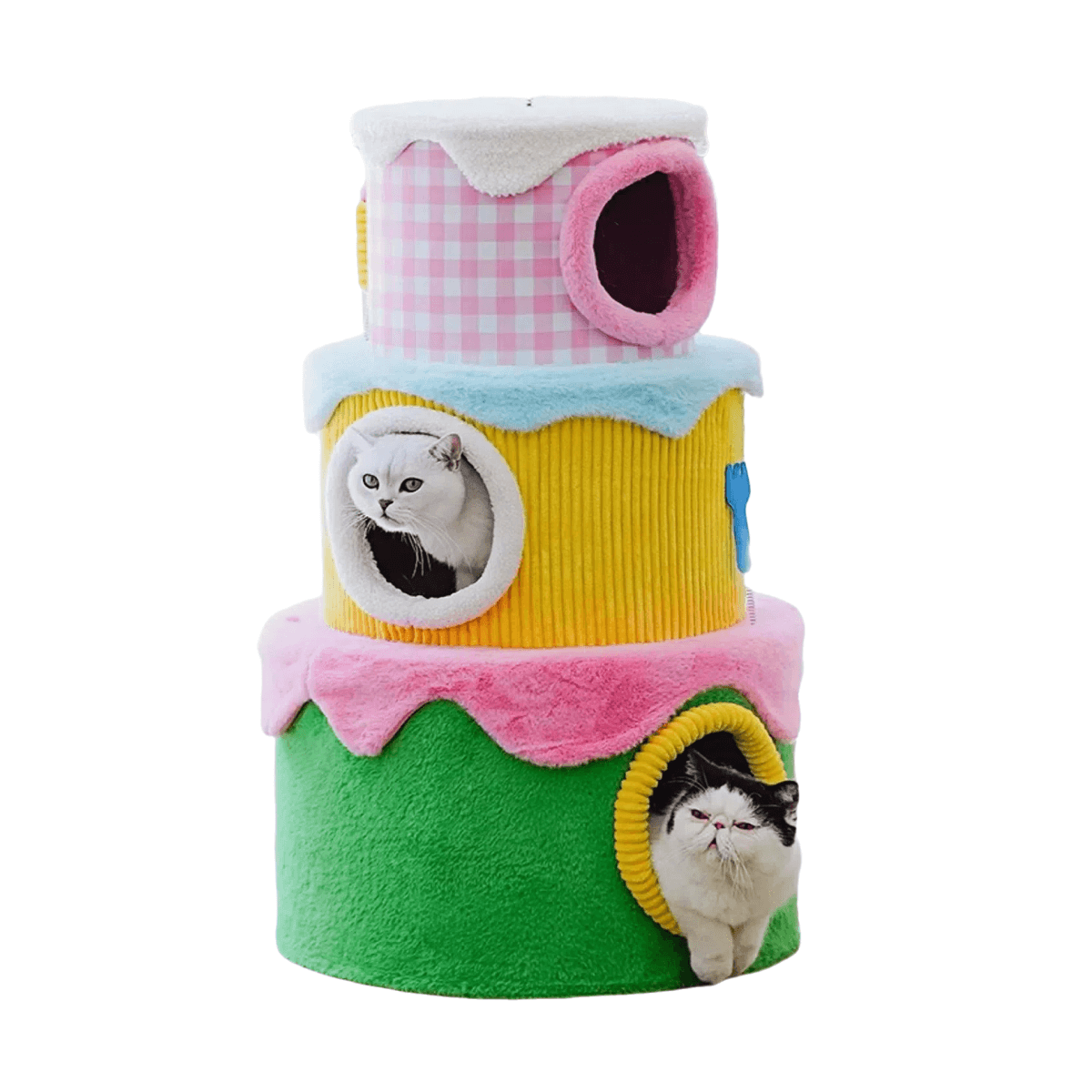 Birthday Cake Cat Tree