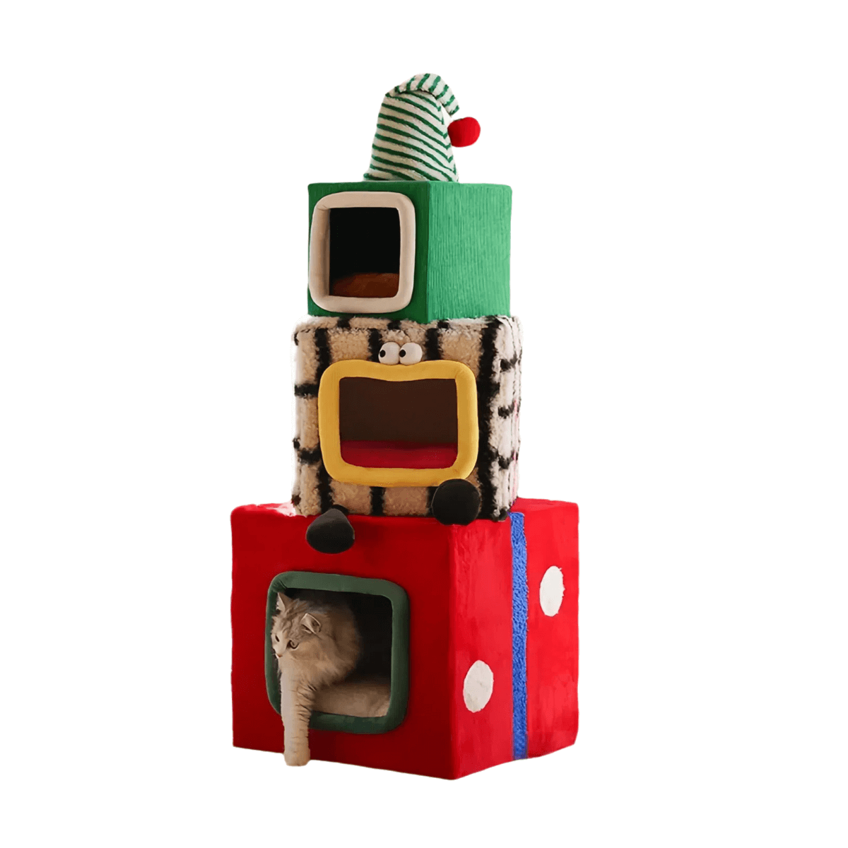 Stackable Gift Tower Cat Tree