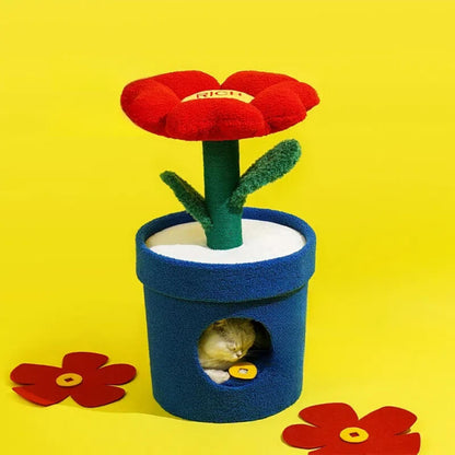 Rich Flower Cat Bed