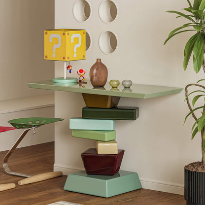 Creative Color Block Side Table & Console