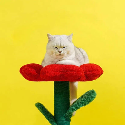 Rich Flower Cat Bed