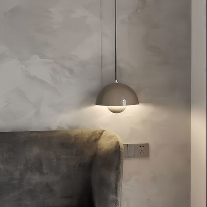 Minimalist Bud-Shaped Orb Pendant Light