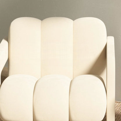 Modern Flannel Lazy Chair