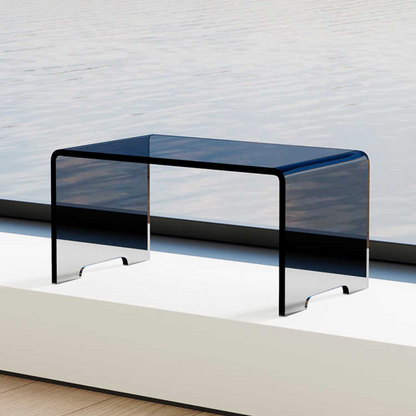 Gradient Glow Acrylic Side Table