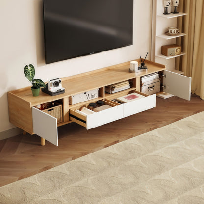 Harper Woodgrain TV Stand