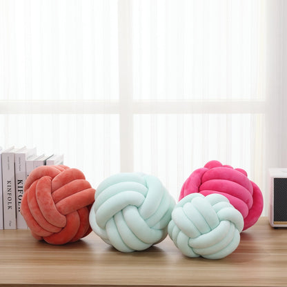 Lana Knotted Round Pillow