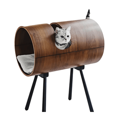 nordic black walnut bentwood pet bed