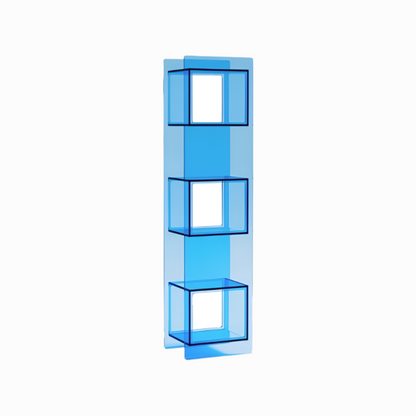Stylish Acrylic Bookshelf & Display Rack
