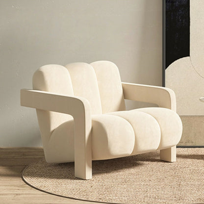 Modern Flannel Lazy Chair