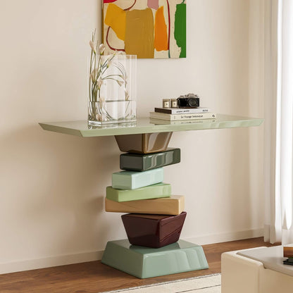 Creative Color Block Side Table & Console