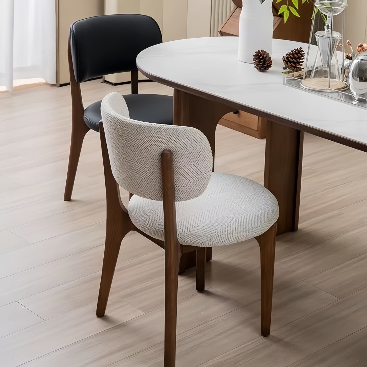Isolde Linen Slipcover Chair