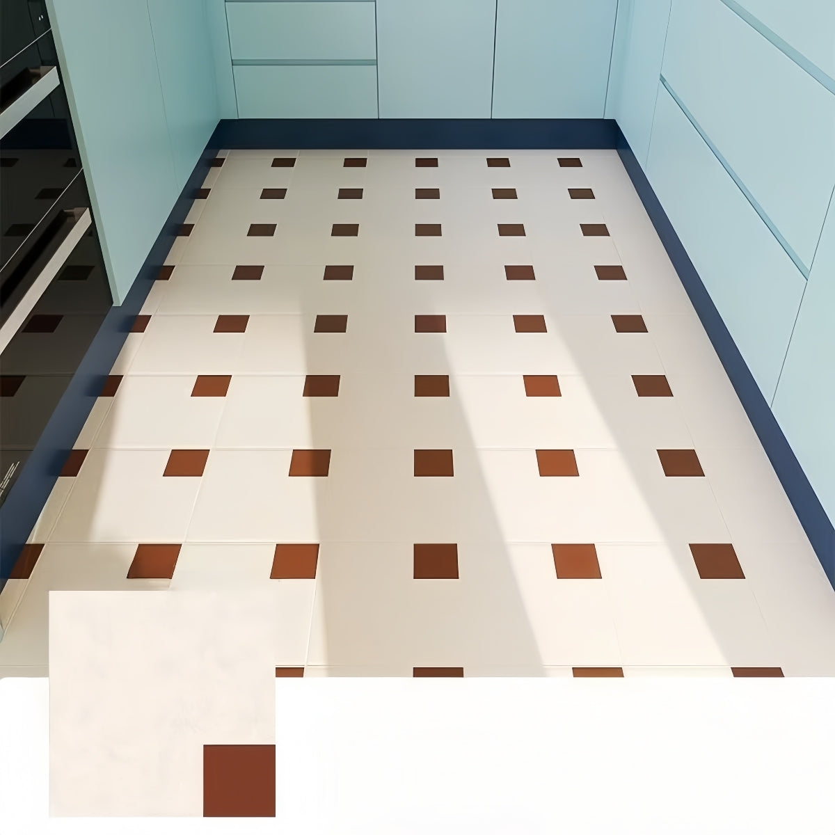 Red Square Tile