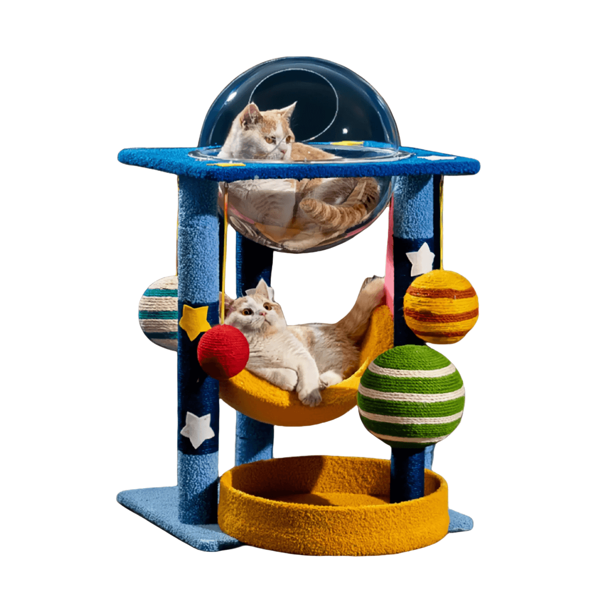 Deluxe Space Capsule Cat Climber