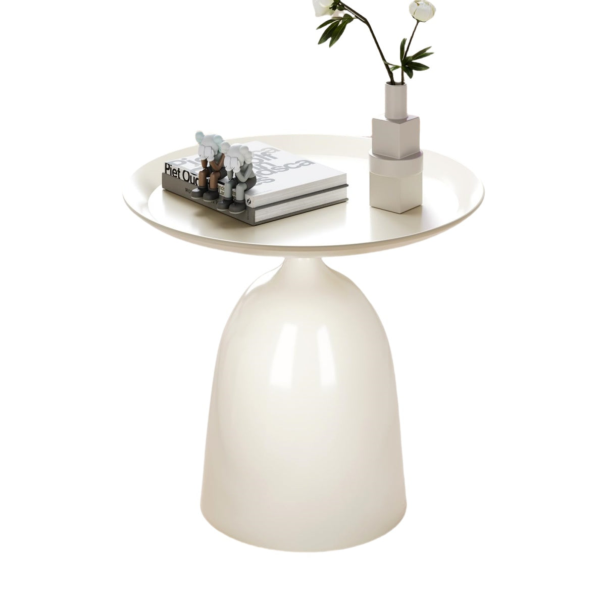 Modern Fluted Nesting Coffee Tables