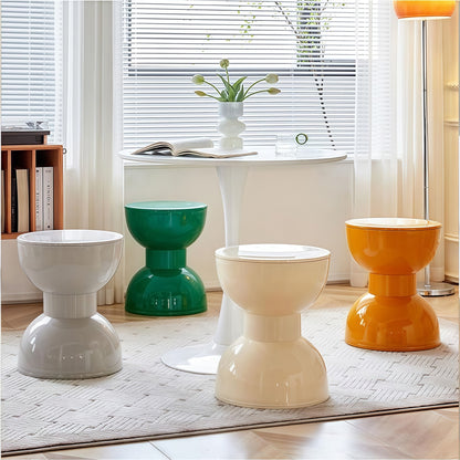 Modern Hourglass Side Table