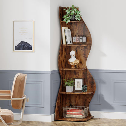 The Winding Grove Corner Shelf
