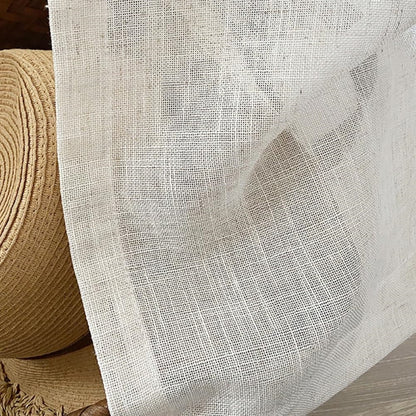 Farmhouse Cotton Linen Roman Curtain