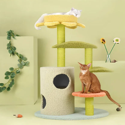 Flower Cat Tree Collection